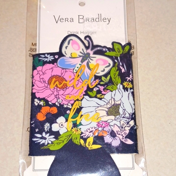 Vera Bradley Dining Vera Bradley Floral Drink Hugger Can Coozie